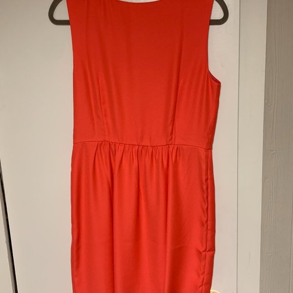 J.Crew | Women's Sleeveless Bright Pink Dress Size 8 - Picture 4 of 6
